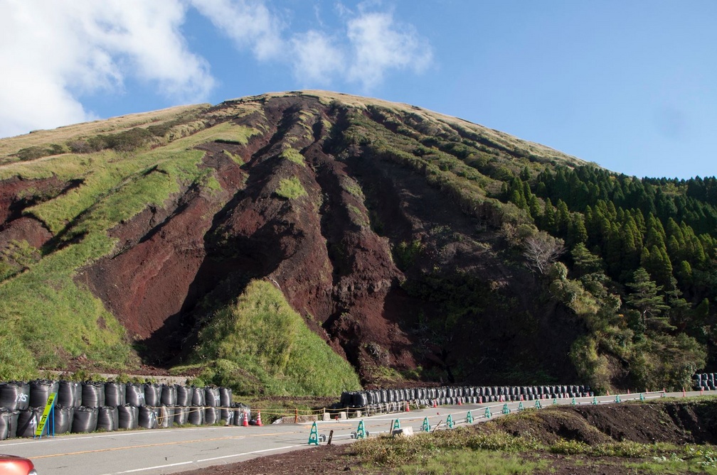 阿蘇の山の写真